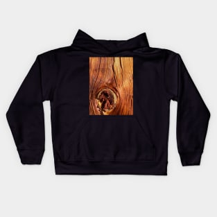 Wood Bark Wood Trunk Nature Kids Hoodie